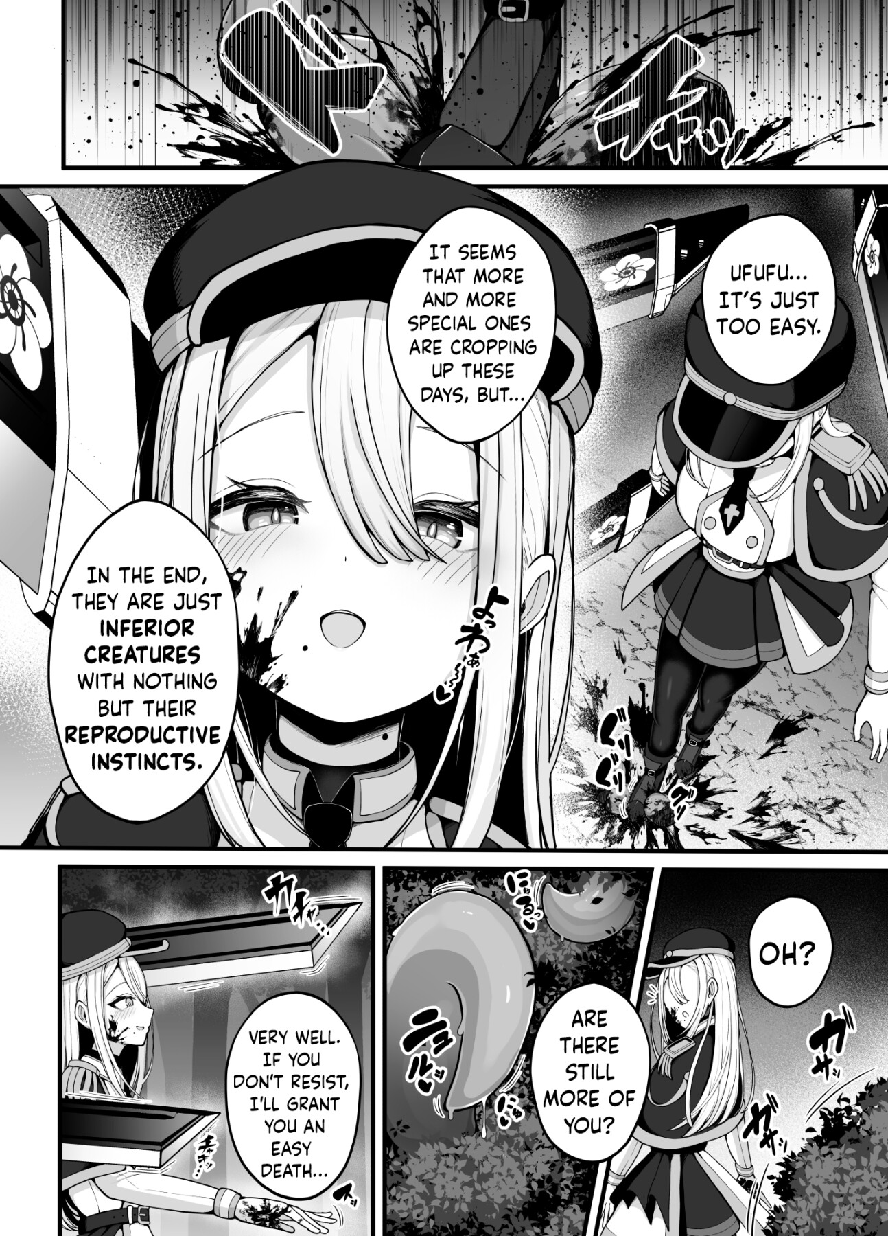 Hentai Manga Comic-In the end, They are just Inferior Creatures with Nothing but Their Reproductive Instincts, Right?-Read-6